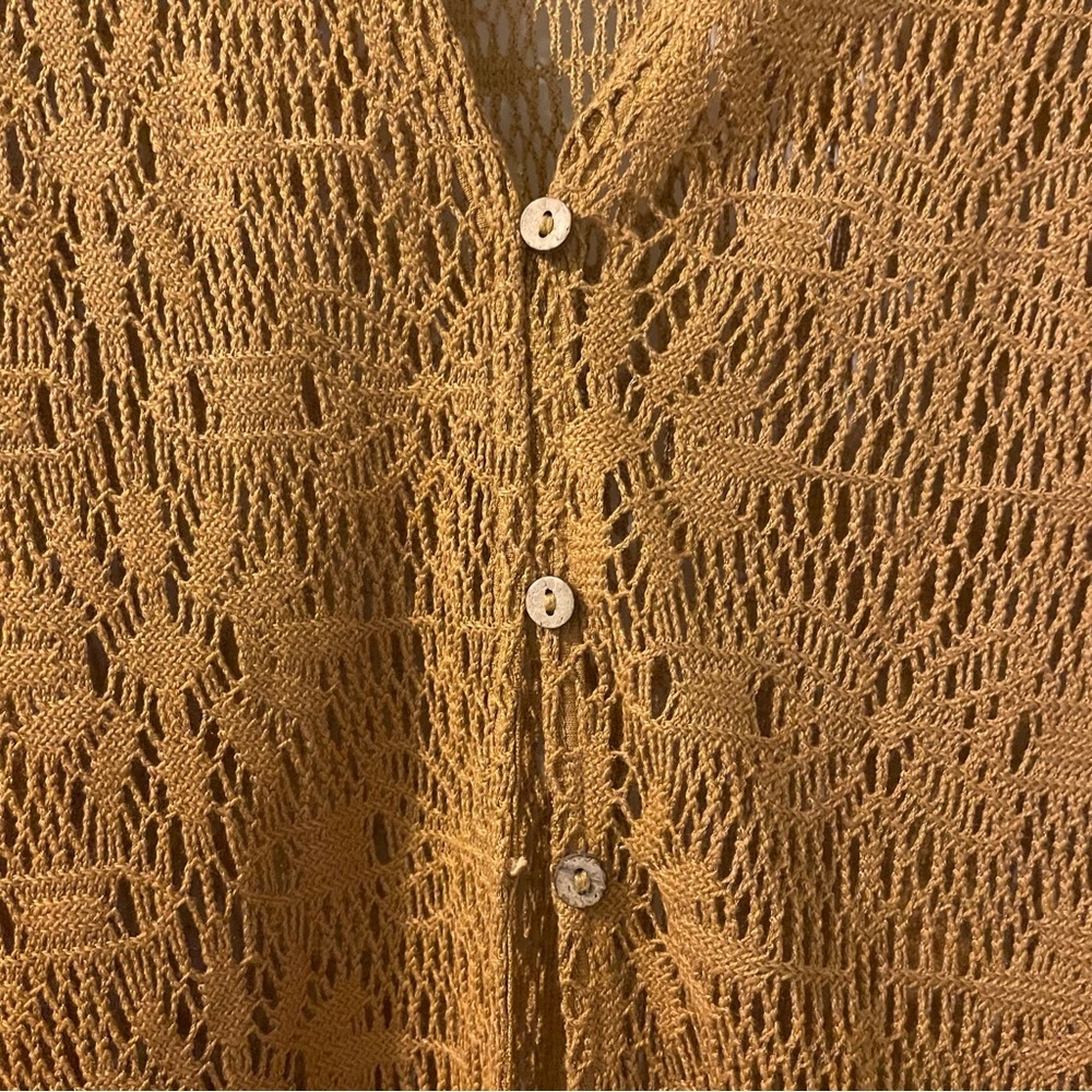 MAURICES button front lace cardigan-medium (read description) - Picture 3 of 9